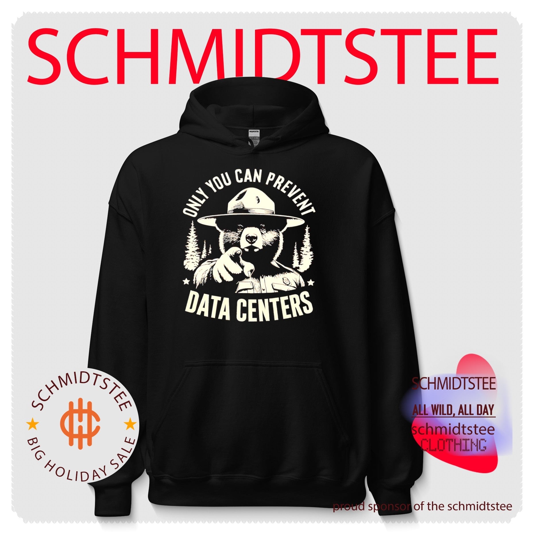 Only You Can Prevent Data Centers Smokey Bear shirt