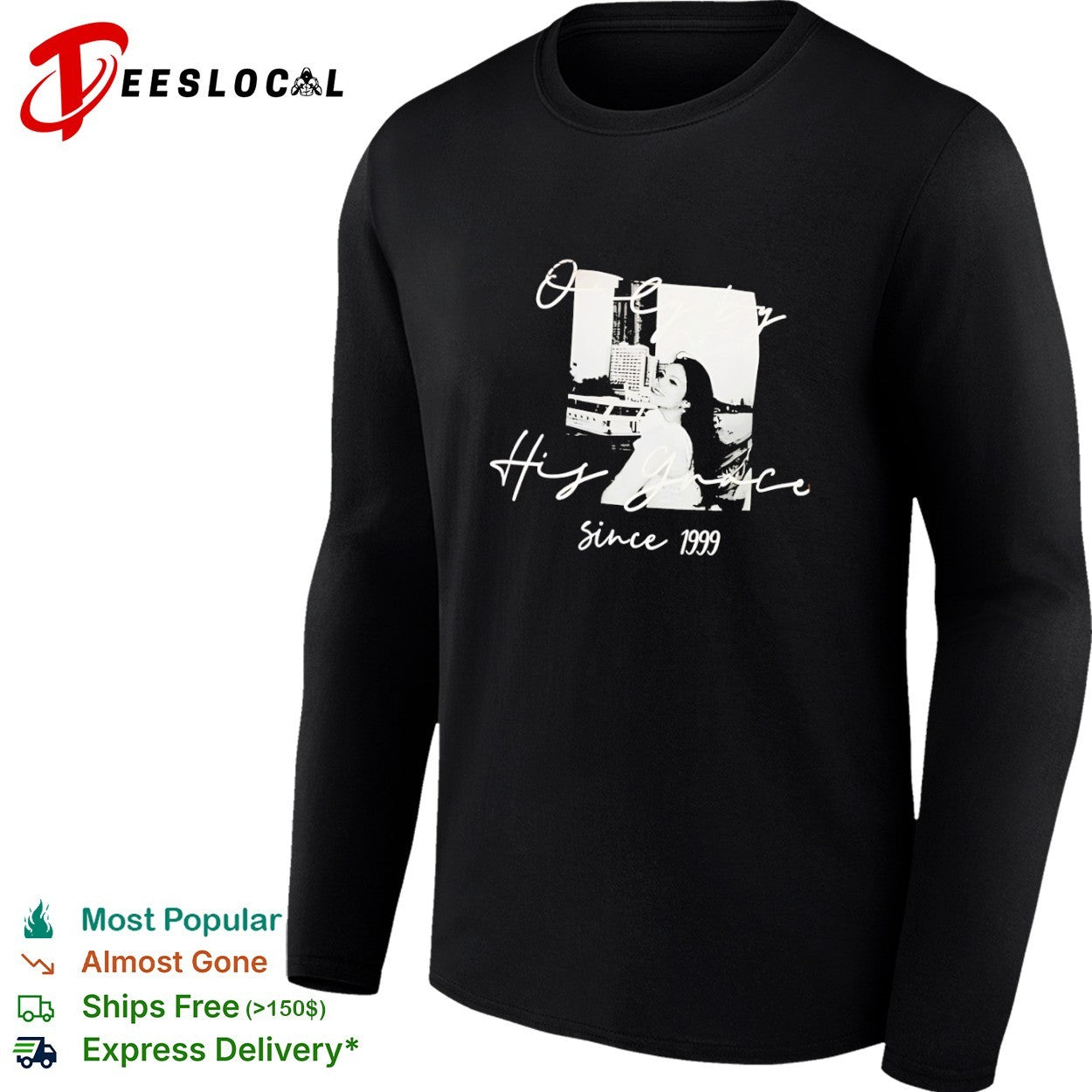 Only by His grace since 1999 portrait shirt