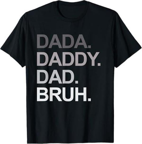 Ootd T Shirt Dada Daddy Dad Bruh Funny Husband Dad Father's Day Mens T-Shirt Hoodie, Sweatshirt | PodTeesHub.com