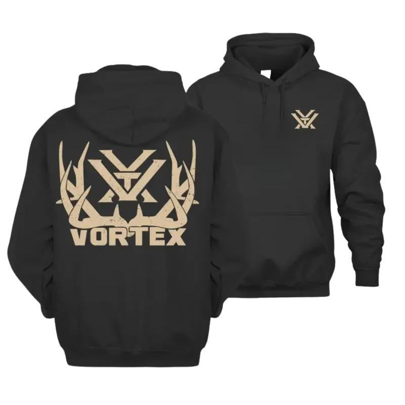Optic Hunter Inspired Hoodie, Bold Antler Logo Pullover, Durable Archery & Outdoor Sweatshirt, Comfortable Gear for...