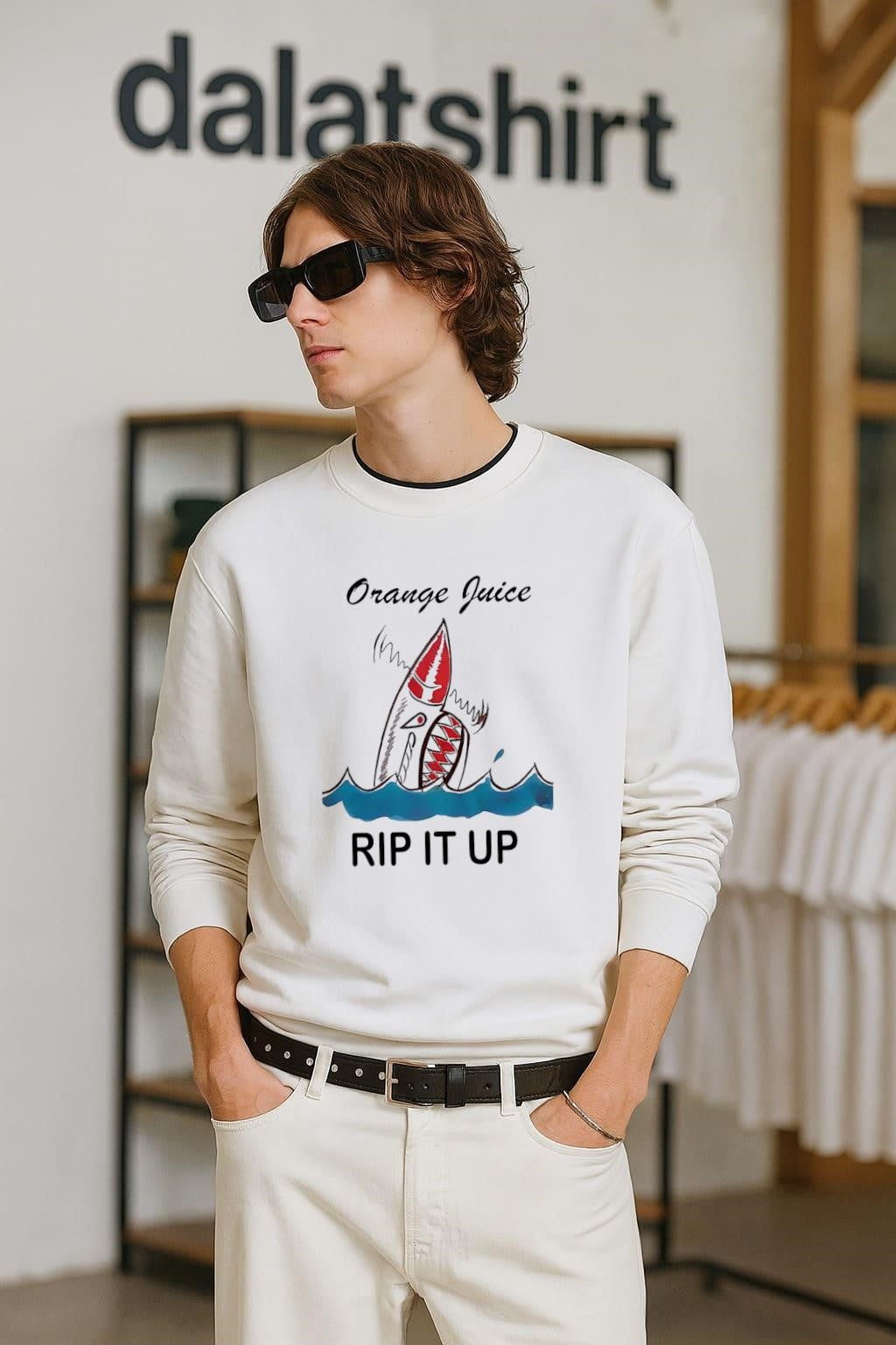 Orange Juice Rip It Up shirt