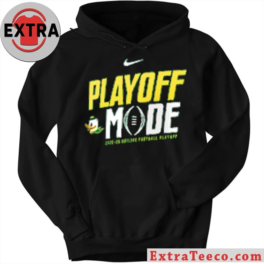 Oregon 2025-26 College Football Playoff Bound Logo Shirt
