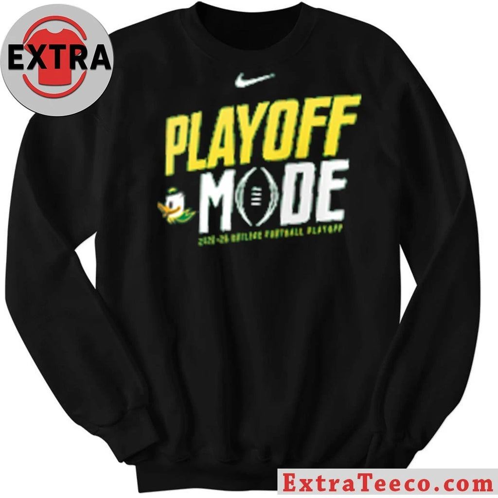 Oregon 2025-26 College Football Playoff Bound Logo Shirt