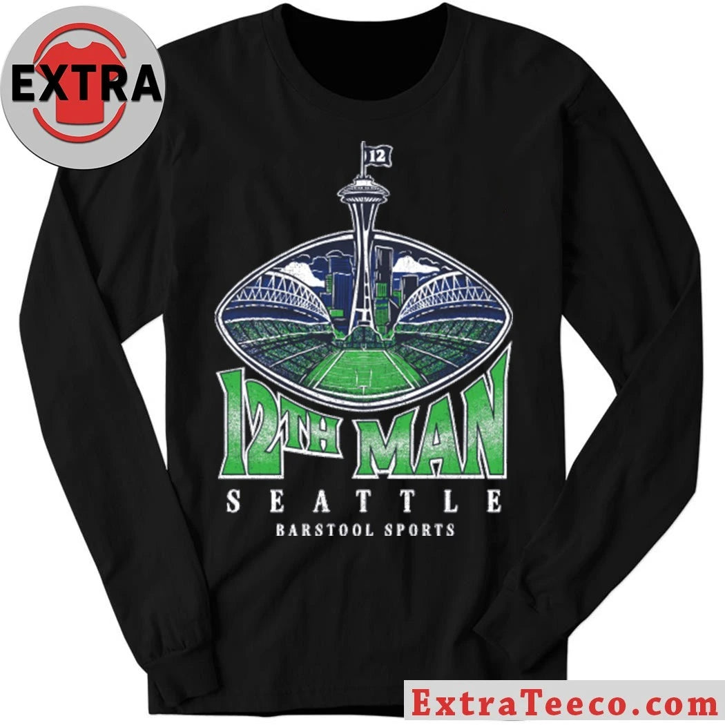 Original 12th Man Seattle Stadium Shirt