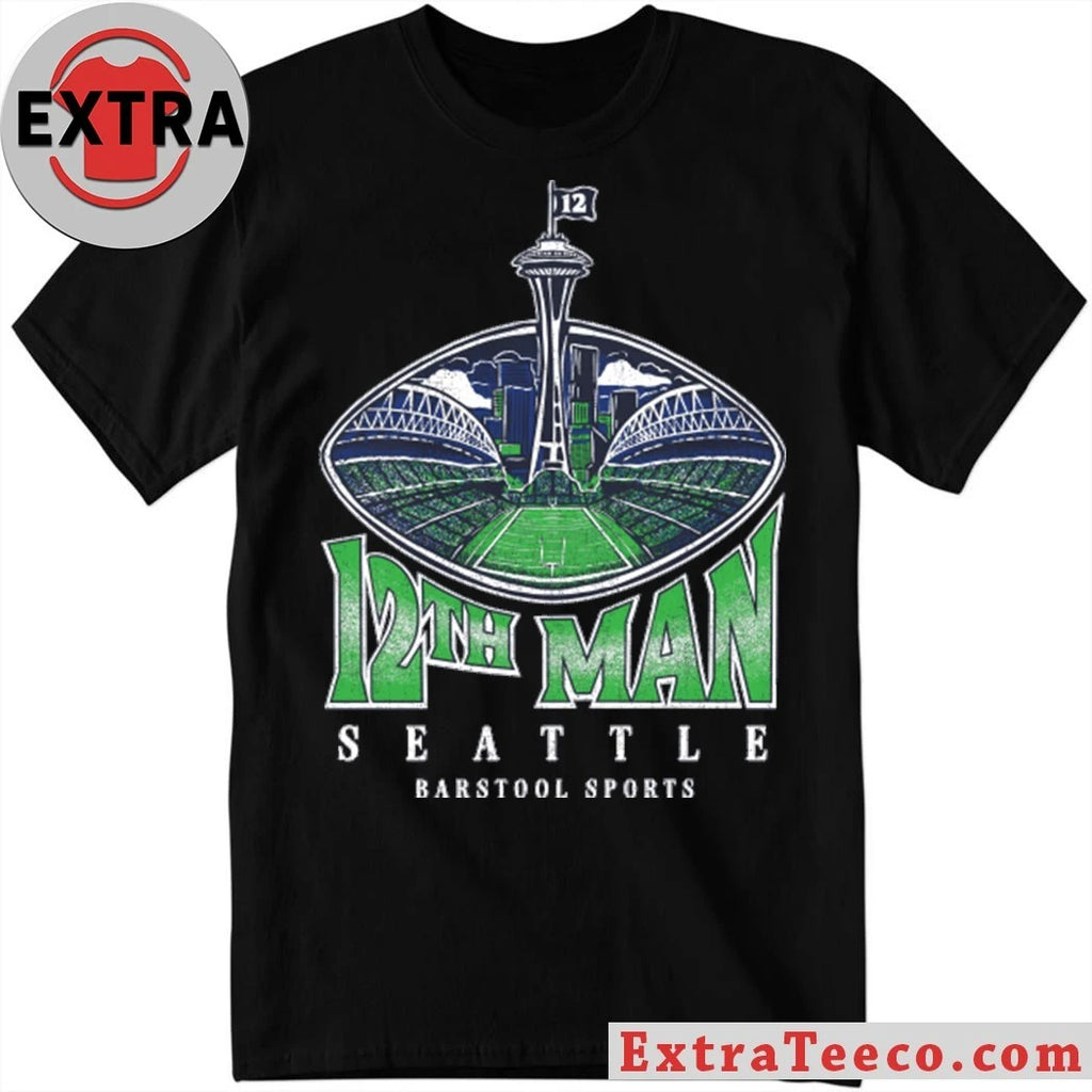 Original 12th Man Seattle Stadium Shirt