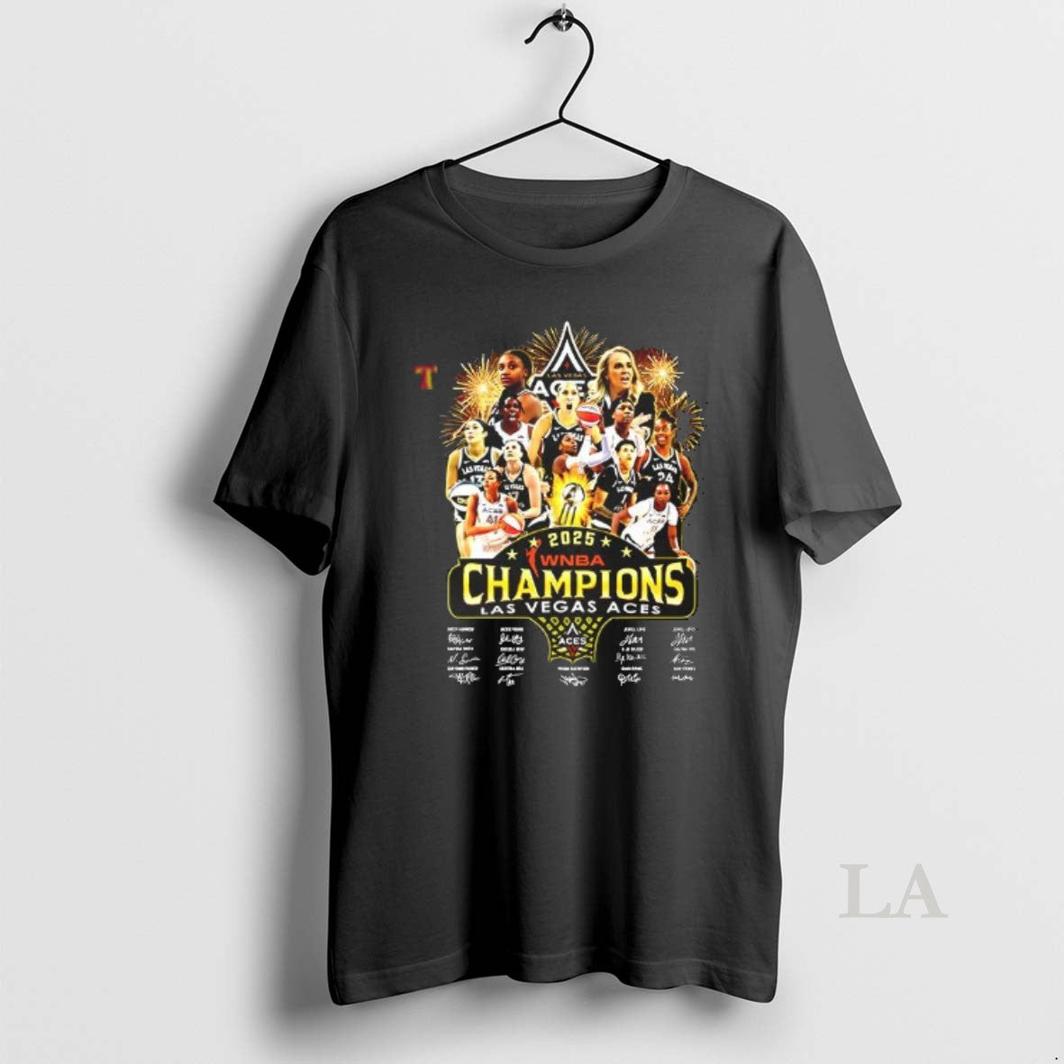 Original 2025 Wnba Champions Las Vegas Aces Signatures