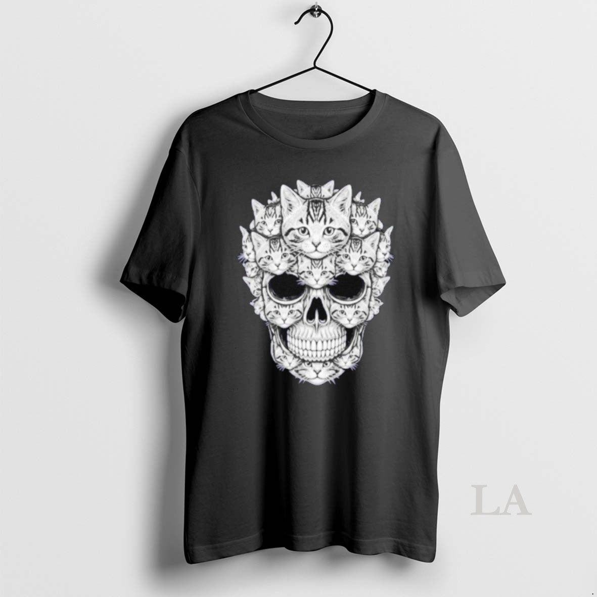 Original A Skull But Its Cats Kitty Skeleton Halloween Cat Skull