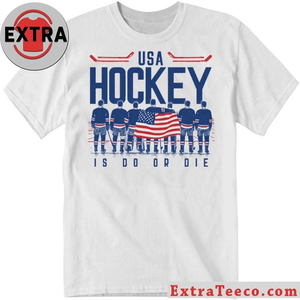Original America Hockey Players Flag Is Do Or Die Shirt