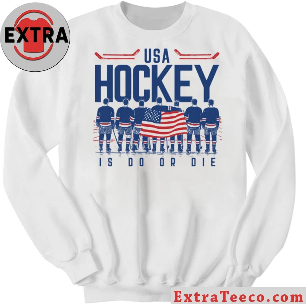 Original America Hockey Players Flag Is Do Or Die Shirt