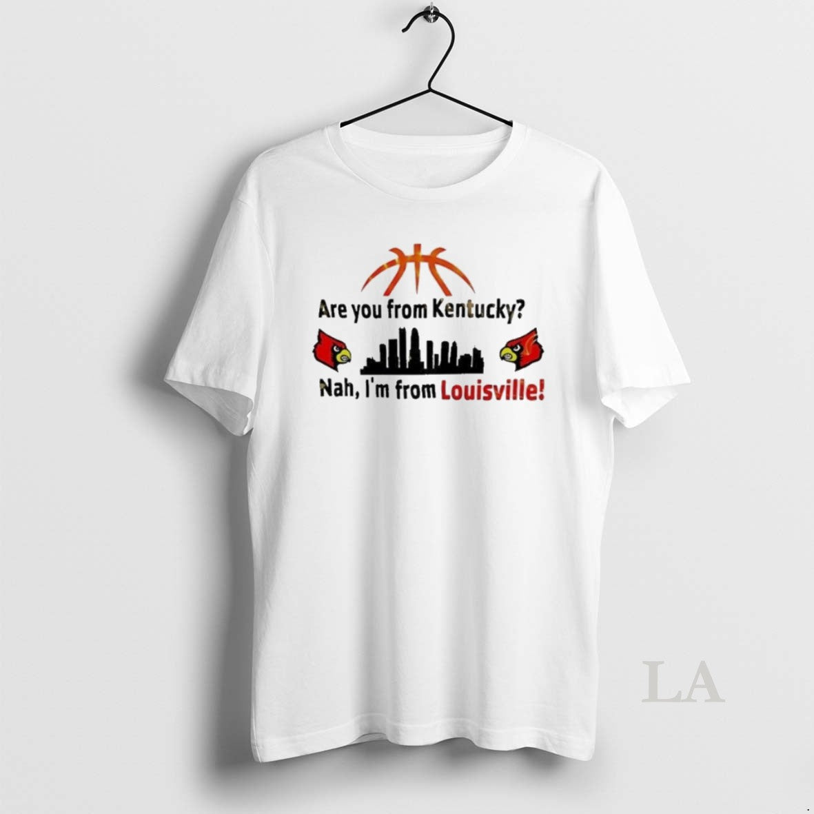 Original Are You From Kentucky Nah Im From Louisville Skyline T-Shirts, Hoodie, Sweatshirt | PodTeesHub.com