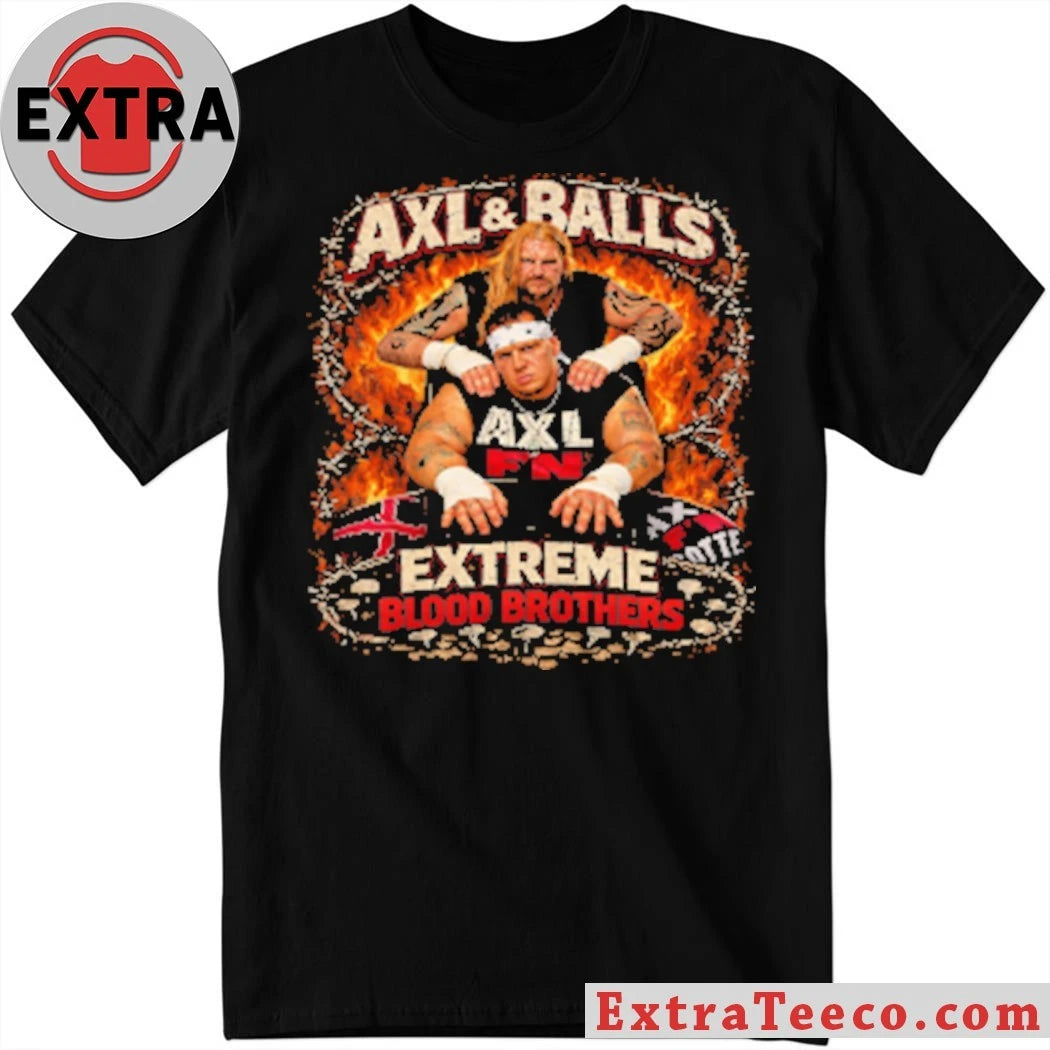 Original Axl And Balls Blood Brothers Shirt
