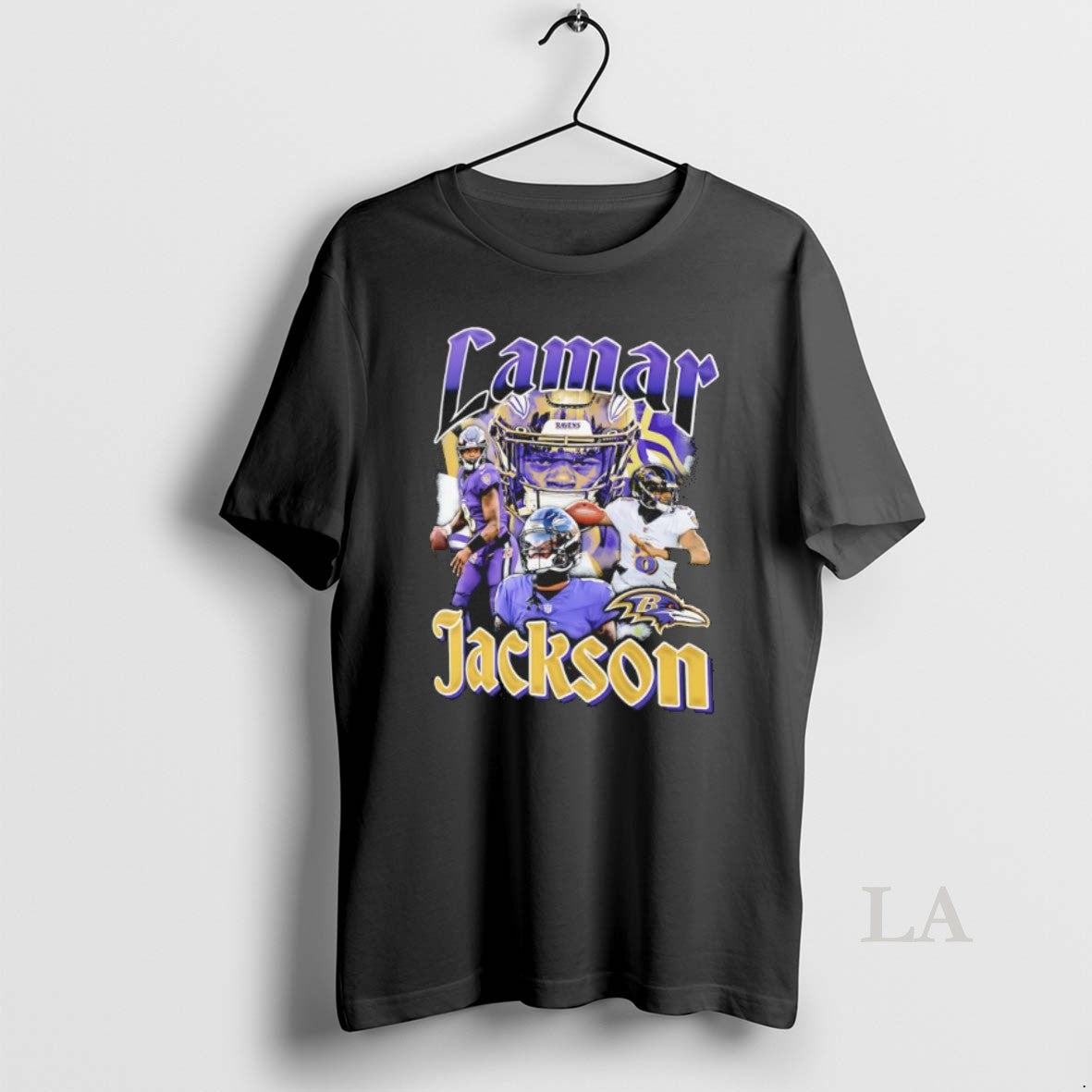 Original Baltimore Ravens Lamar Jackson Notorious Graphics T-Shirts, Hoodie, Sweatshirt | PodTeesHub.com