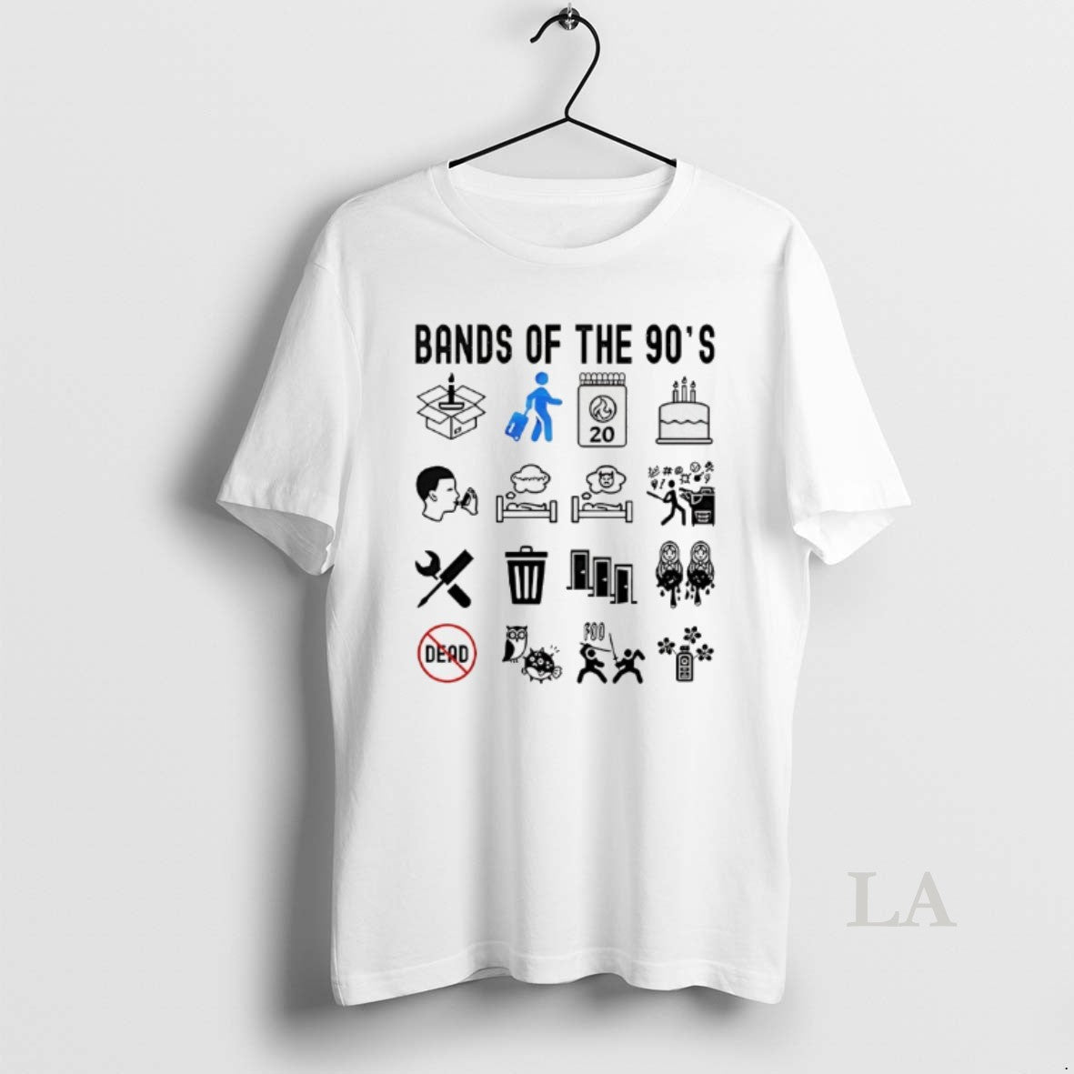 Original Bands Of The 90s T-Shirts, Hoodie, Sweatshirt | PodTeesHub.com