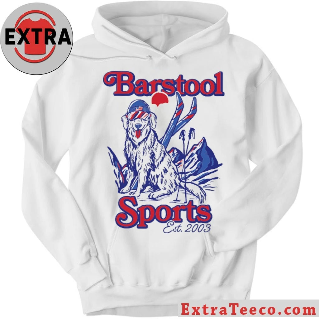 Original Barstool Sports Dog Ski Mountain Est 2003 Shirt