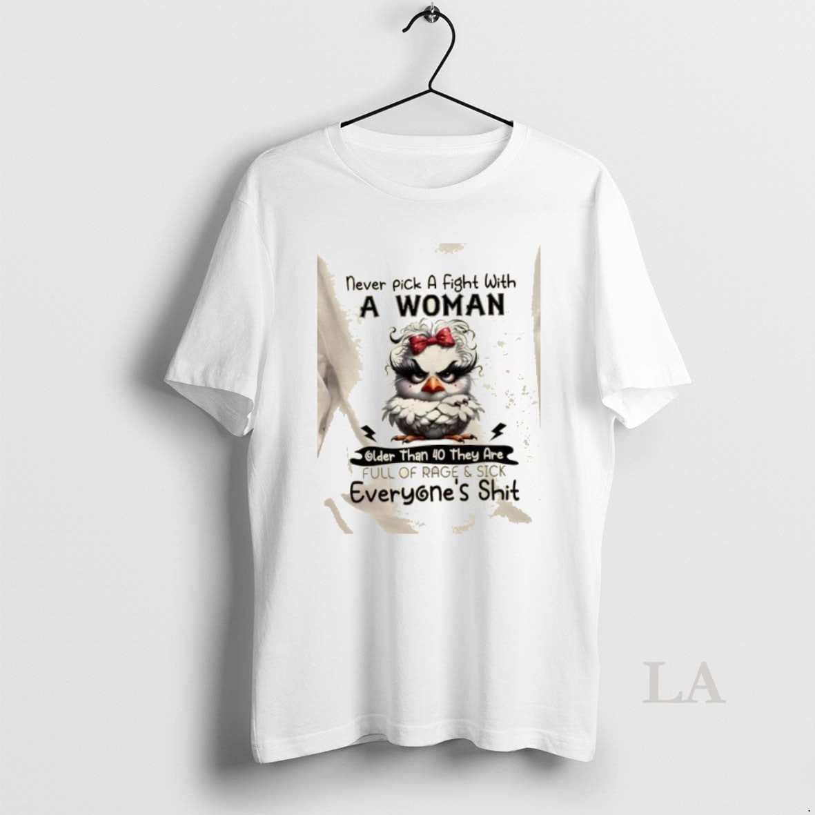 Original Bird Never Pick A Fight With A Woman Older Than 40 They Are Full T-Shirts, Hoodie, Sweatshirt | PodTeesHub.com