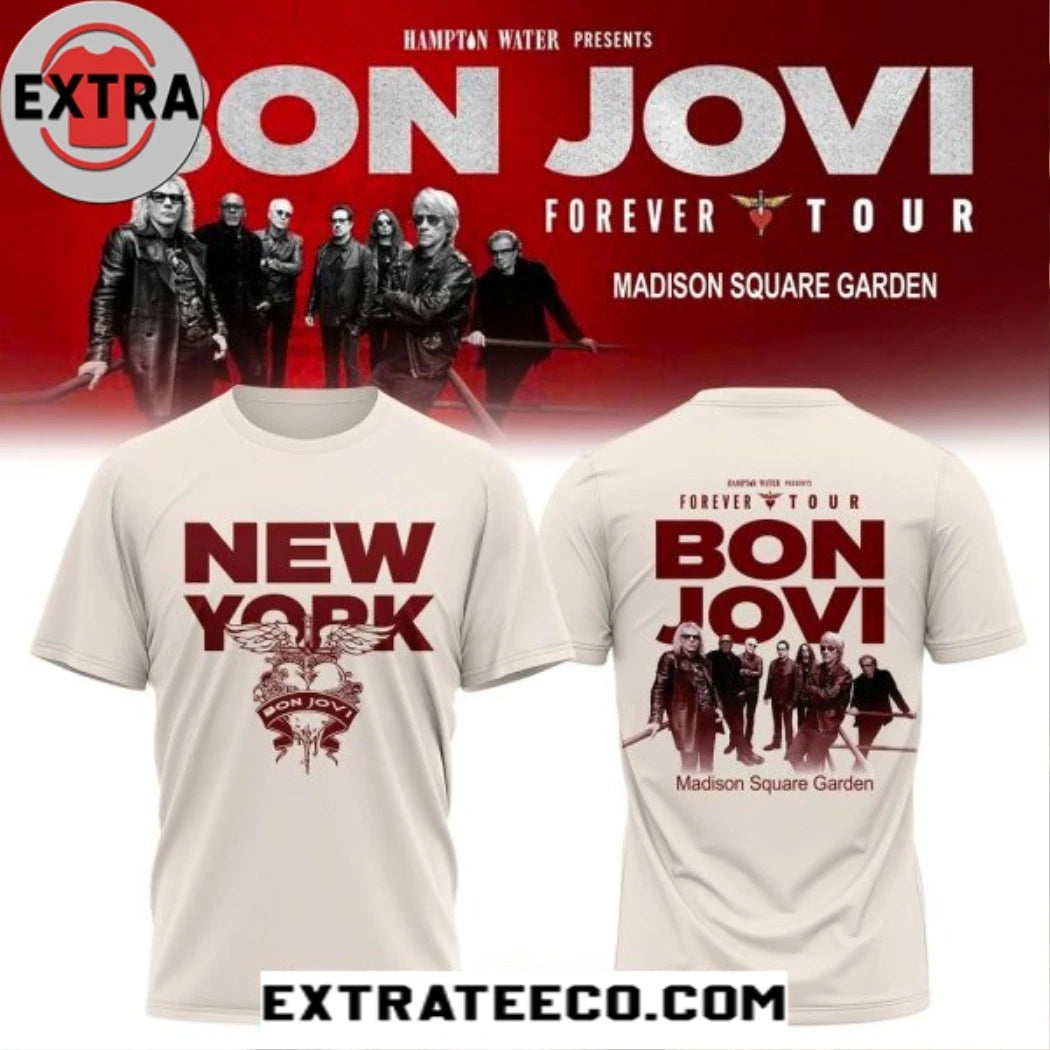 Original Bon Jovi x New York Forever Tour 2026 T-Shirt, Hoodie