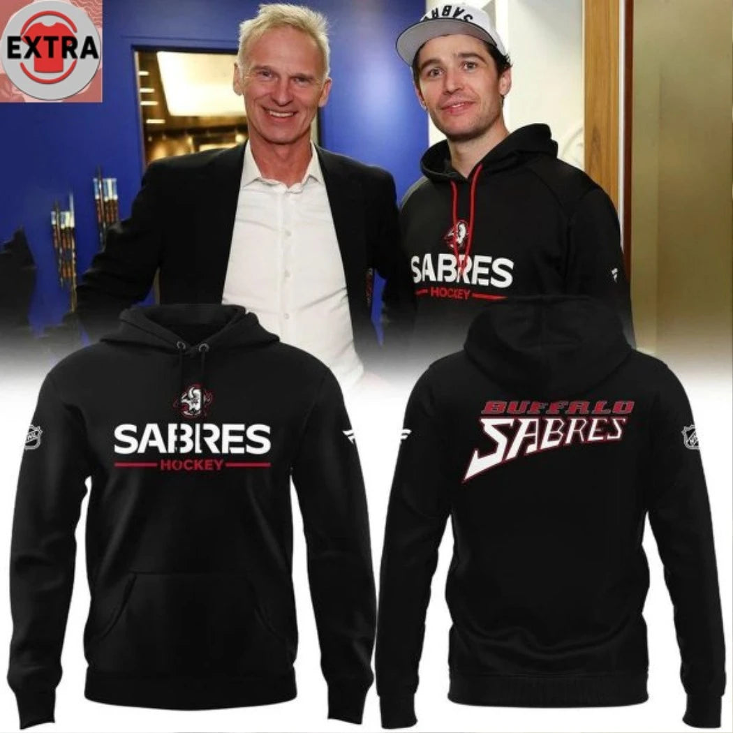 Original Buffalo Sabres Jack Quinn Throwback 1996 Hoodie T-Shirt
