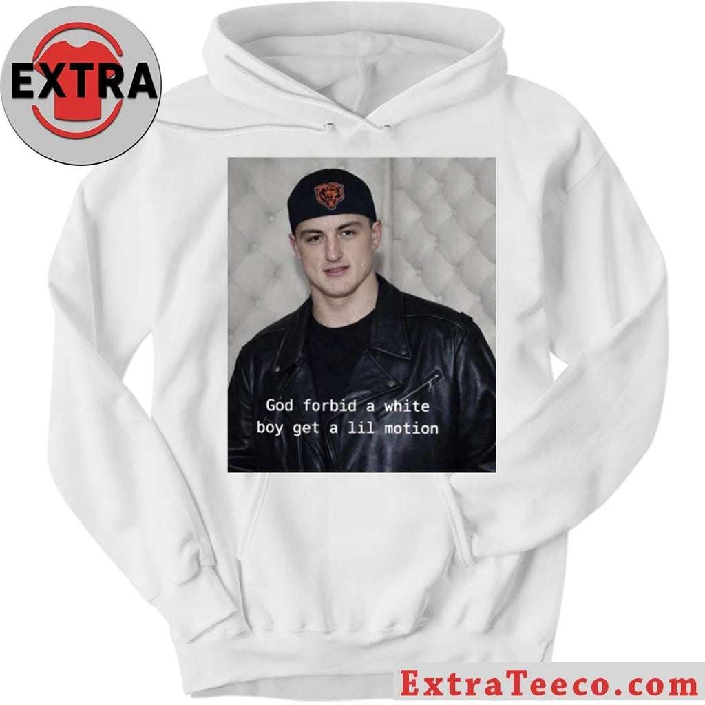 Original Caleb Williams God Forbid A White Boy Get A Lil Motion Shirt