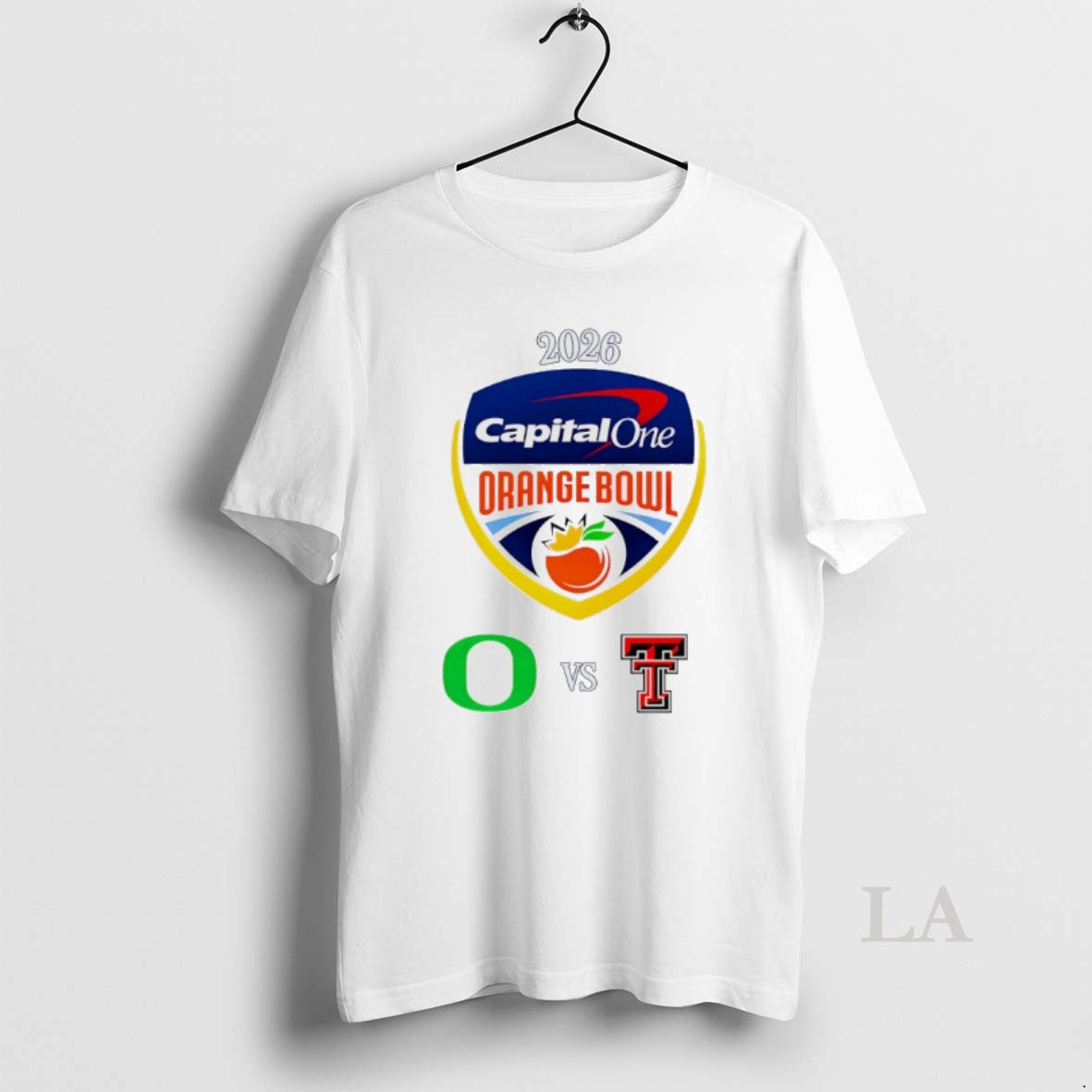 Original Capital One Orange Bowl 2026 Oregon Vs Texas Tech T-Shirts, Hoodie, Sweatshirt | PodTeesHub.com
