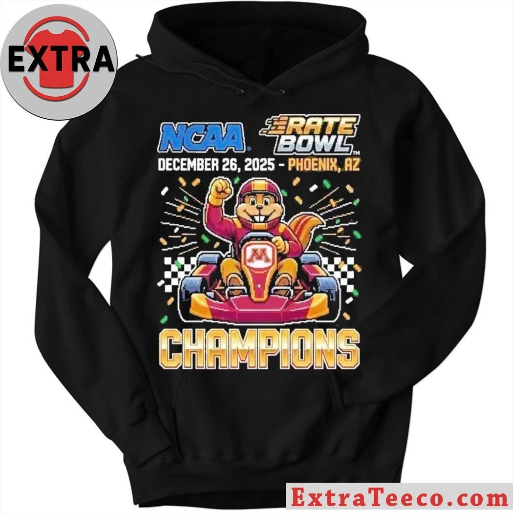 Original Celebrating Minnesota’s victory at the Rate Bowl on December 26, 2025, Phoenix, AZ Shirt