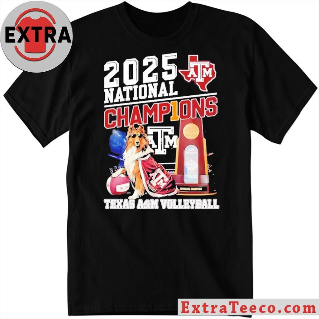 Original Celebrating the 2025 Texas A&amp;M National Volleyball Championship Cup Shirt