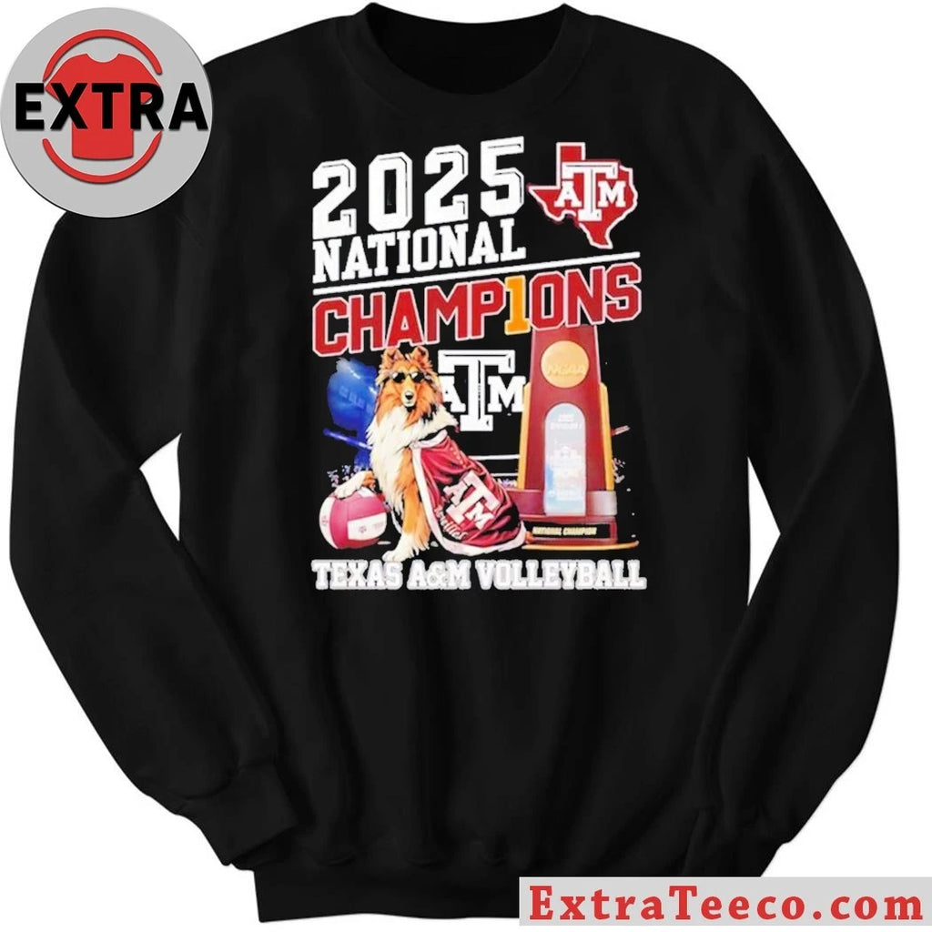 Original Celebrating the 2025 Texas A&amp;M National Volleyball Championship Cup Shirt