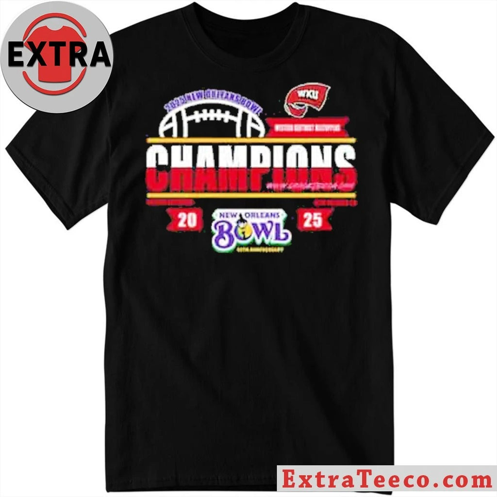 Original Celebrating the Western Kentucky Hilltoppers’ victory at the 2025 New Orleans Bowl Logo Shirt