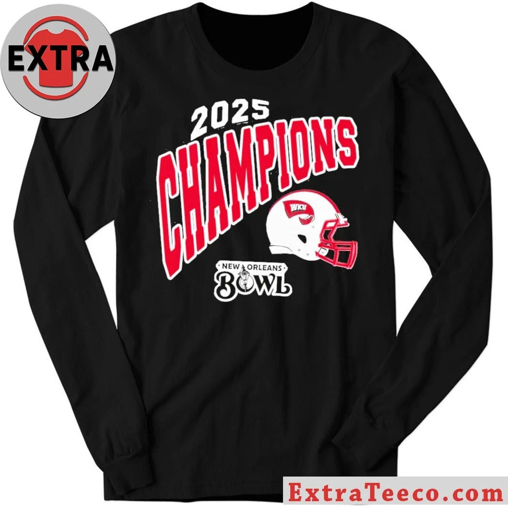 Original Celebrating the Western Kentucky Hilltoppers’ victory at the 2025 New Orleans Bowl Shirt