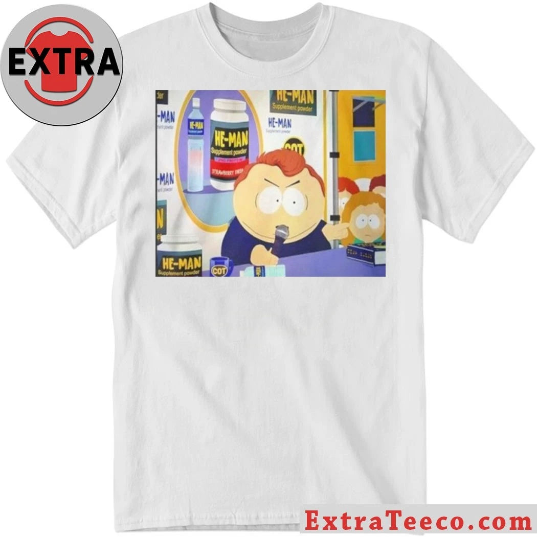 Original Charlie Kirk Eric Cartman South Park Parody Awesome-O Shirt