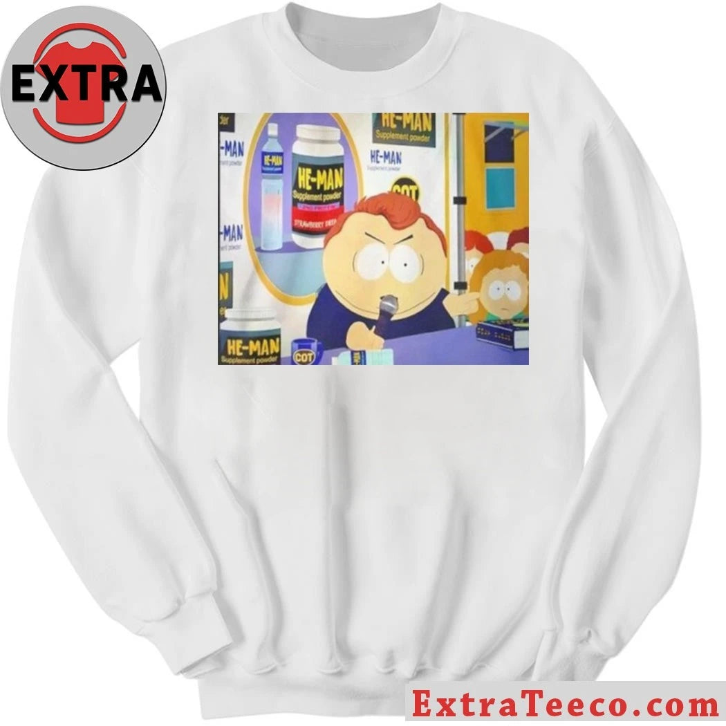 Original Charlie Kirk Eric Cartman South Park Parody Awesome-O Shirt