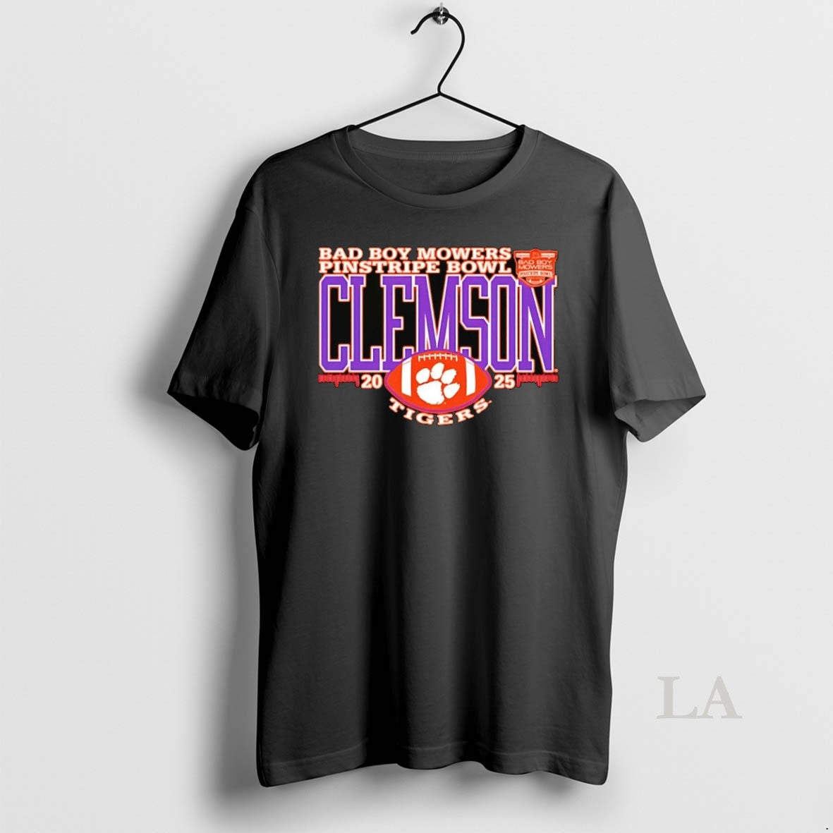 Original Clemson Tigers 2025 Bad Boy Mowers Pinstripe Bowl Cfp T-Shirts, Hoodie, Sweatshirt | PodTeesHub.com