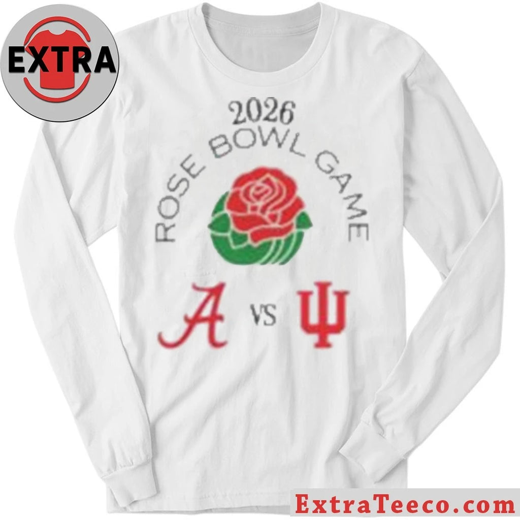 Original College Football Playoff Rose Bowl 2026 between the University of Alabama and Indiana University Shirt