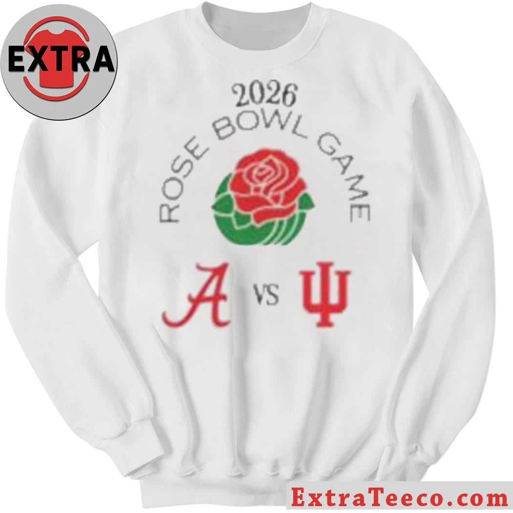 Original College Football Playoff Rose Bowl 2026 between the University of Alabama and Indiana University Shirt