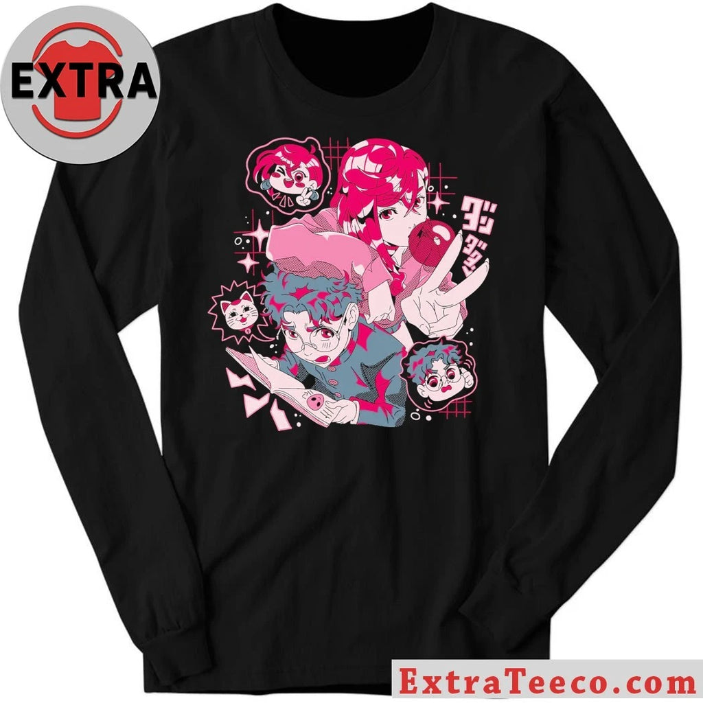 Original Dandadan Momo Ayase And Ken Takakura Paranormal Instigators Shirt