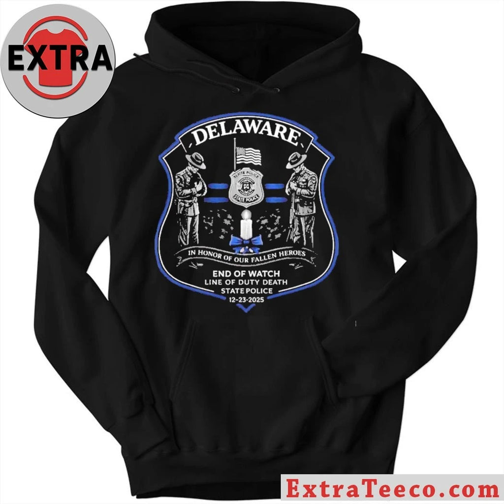 Original Delaware State Police are holding a special tribute to Corporal Matthew T. Ty Snook, who died in the line of duty on December 23, 2025 Shirt