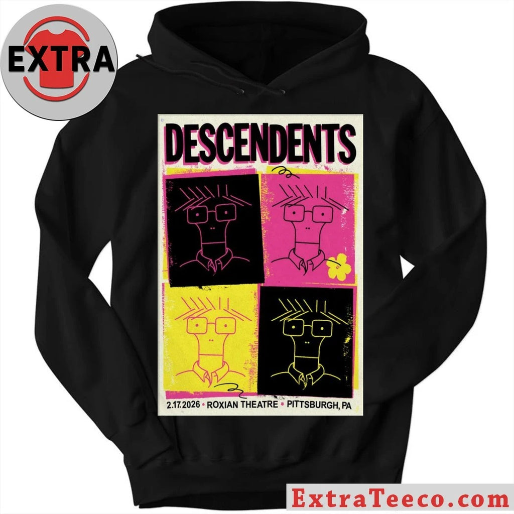 Original Descendents Event Pittsburgh PA On Feb 17 2026 Poster Shirt