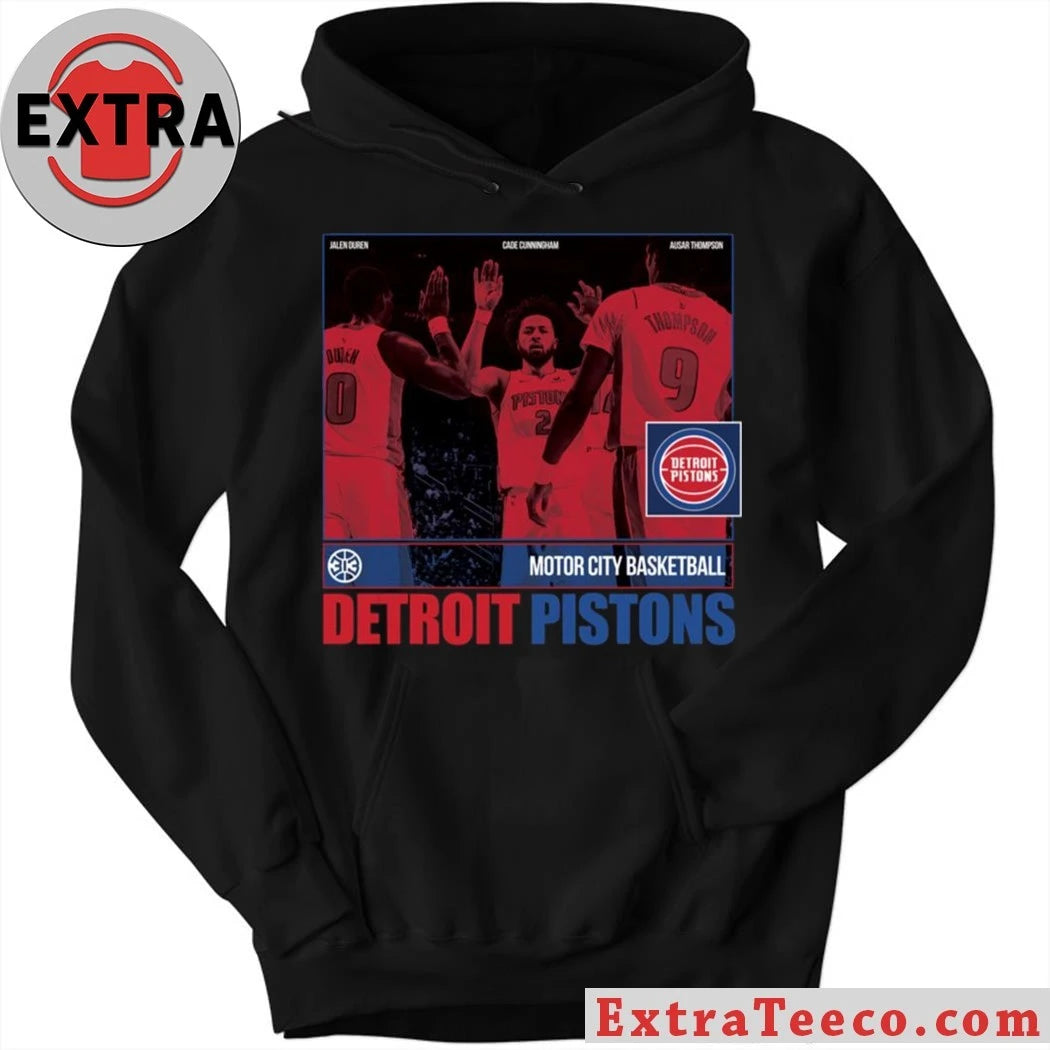 Original Detroit Pistons apparel Cade Cunningham, Jalen Duren, Ausar Thompson T-Shirt