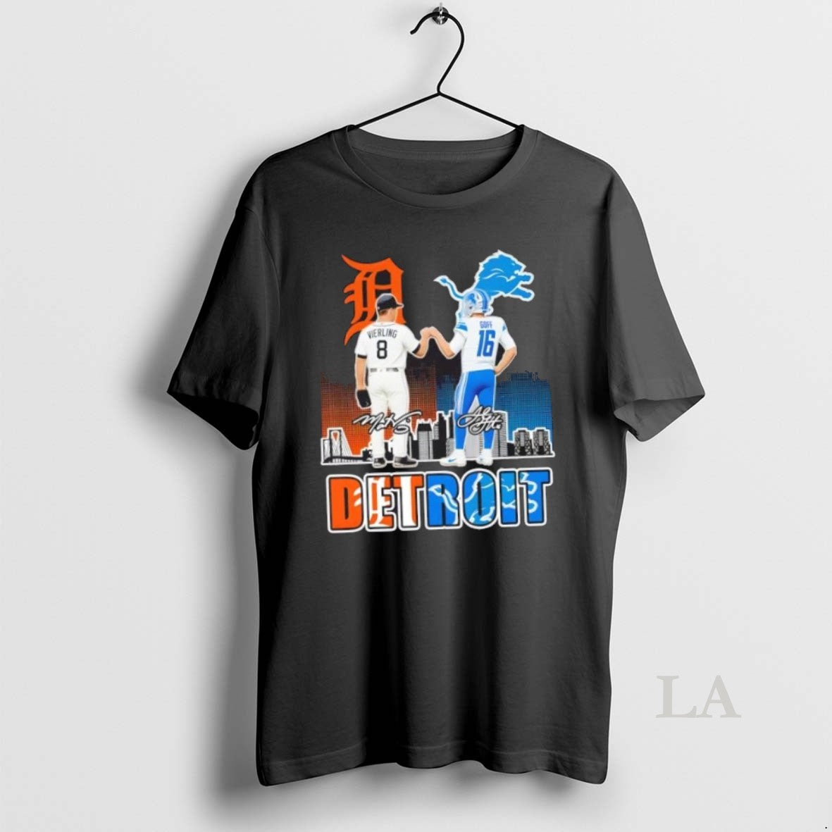 Original Detroit Sports Vierling Tigers X Goff Lions Skyline