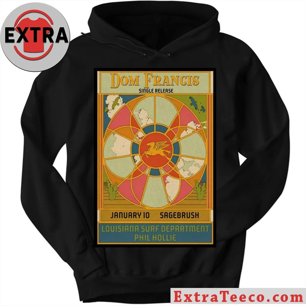 Original Dom Francis 1.10.2026 Austin TX Poster T-Shirt