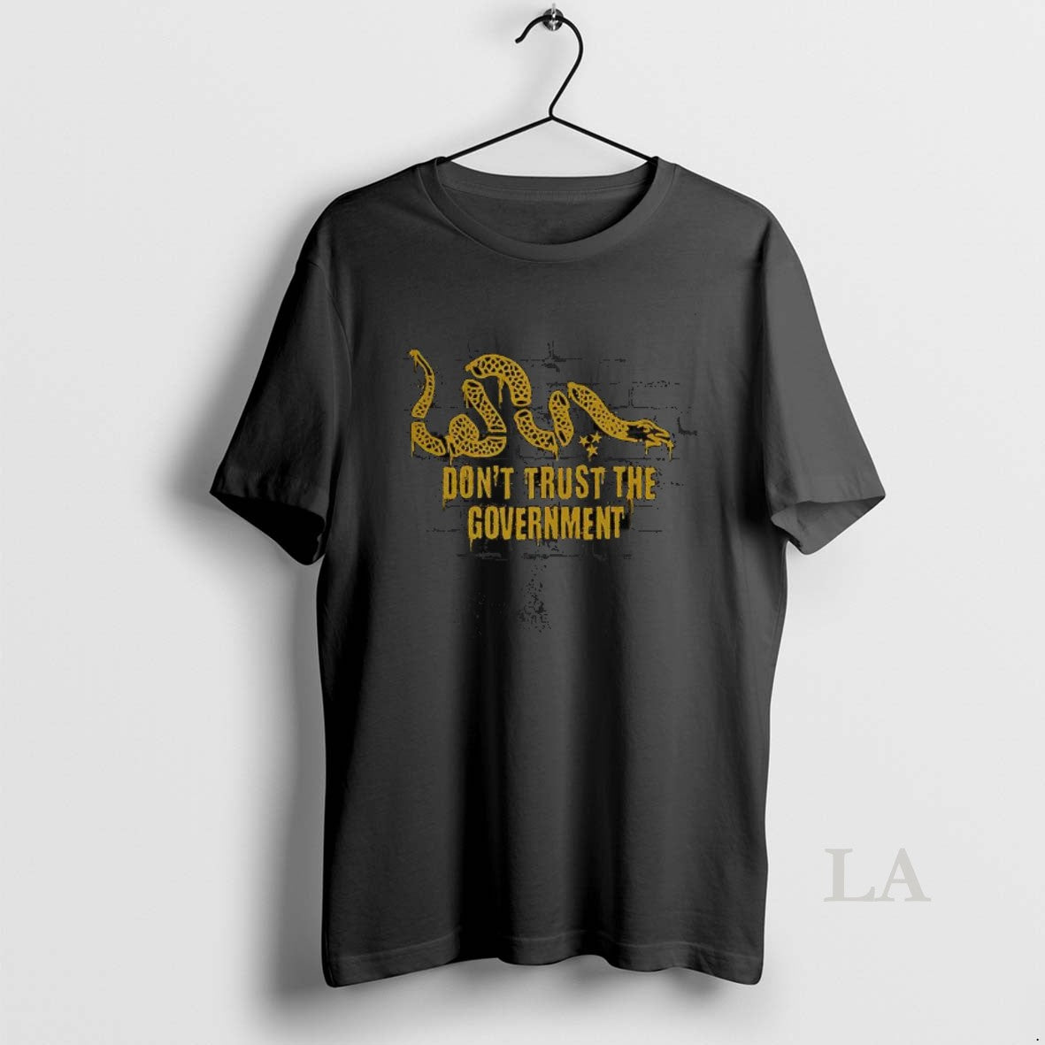 Original Dont Trust The Government Snake Satirical Graphic