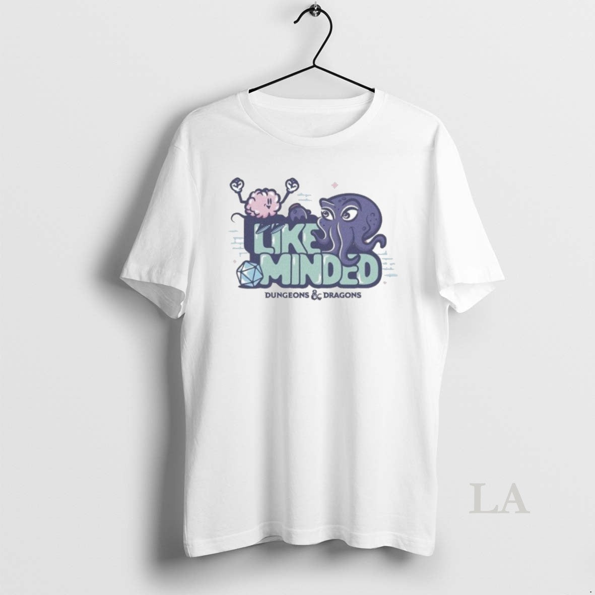 Original Dungeons Dragons Like Minded Mind Flayer Octopus T-Shirts, Hoodie, Sweatshirt | PodTeesHub.com