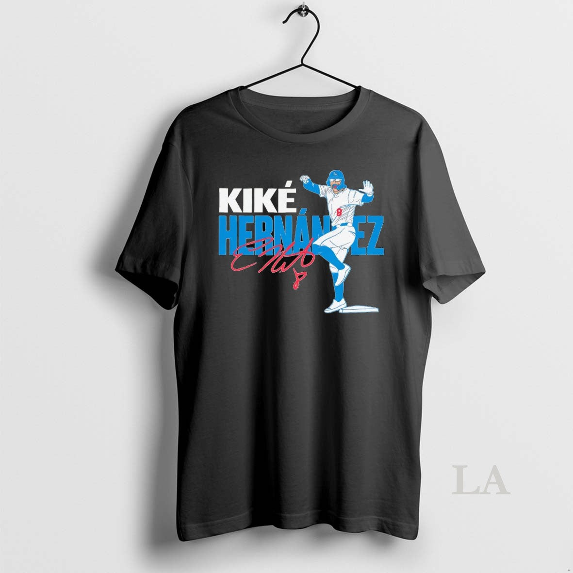 Original Enrique Hernandez Dancing Signature