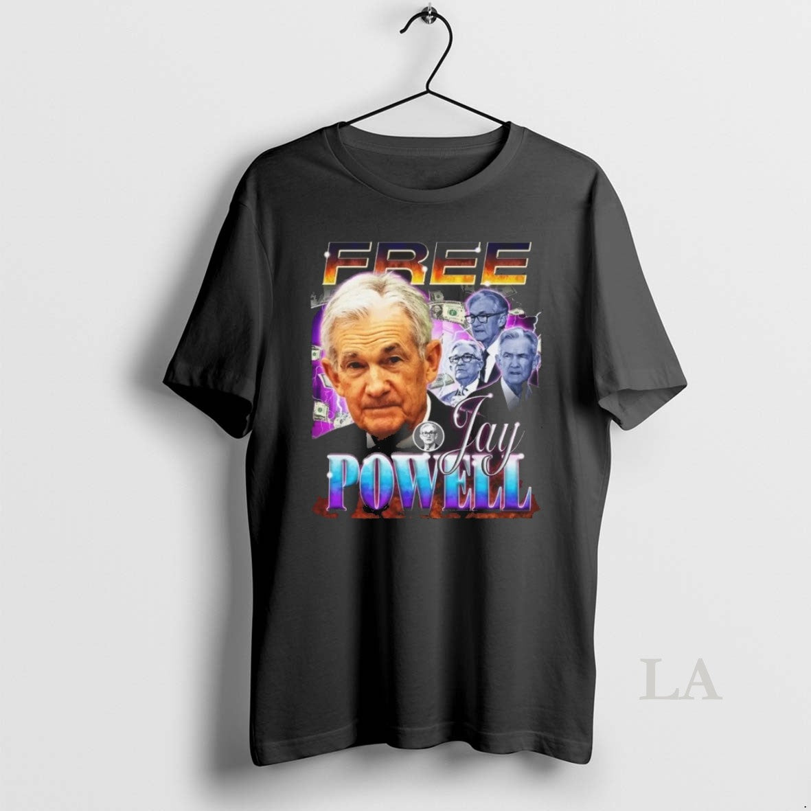 Original Free Jay Powell Economic Humor Statement T-Shirts, Hoodie, Sweatshirt | PodTeesHub.com