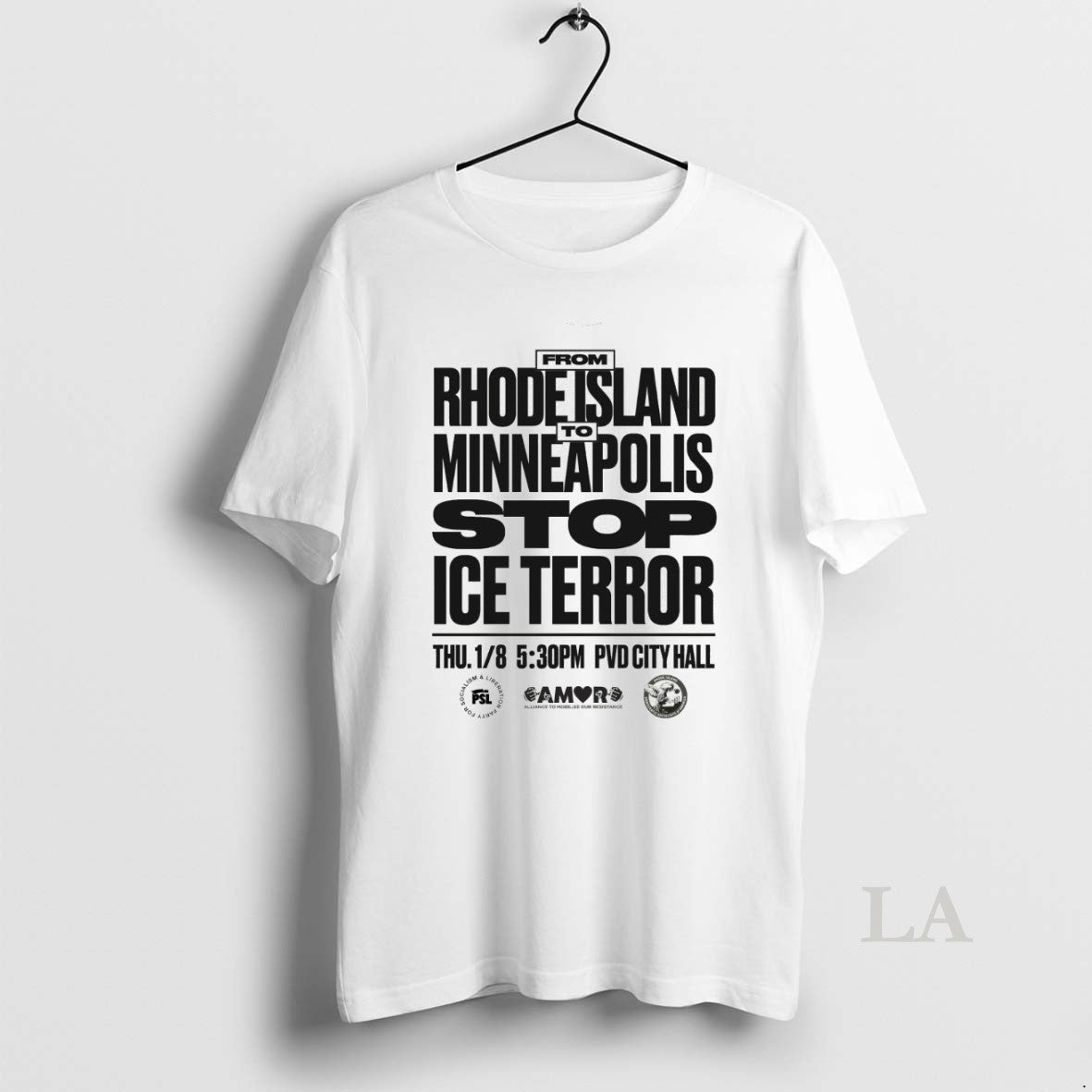Original From Rhode Island Minneapolis Stop Ice Terror Pvd City Hall T-Shirts, Hoodie, Sweatshirt | PodTeesHub.com