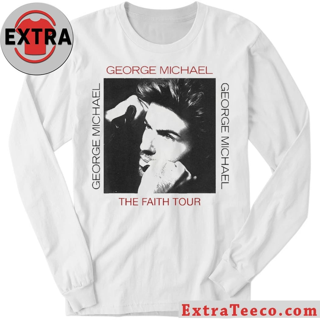 Original George Michael Faith Tour Portrait Shirt