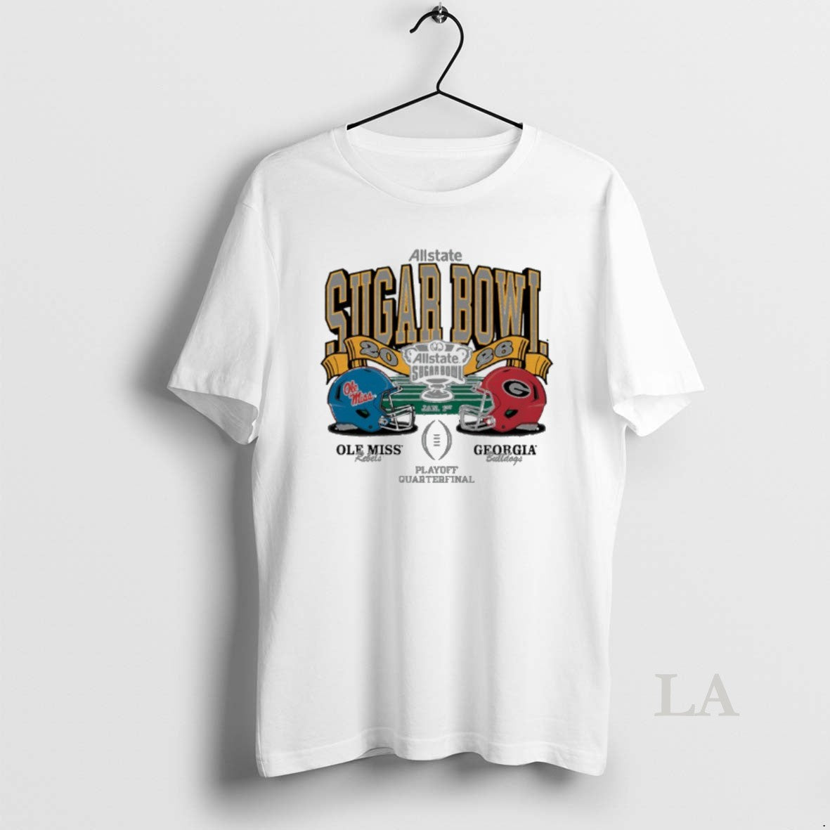 Original Georgia Vs Ole Miss 2026 Sugar Bowl Head To Head T-Shirts, Hoodie, Sweatshirt | PodTeesHub.com