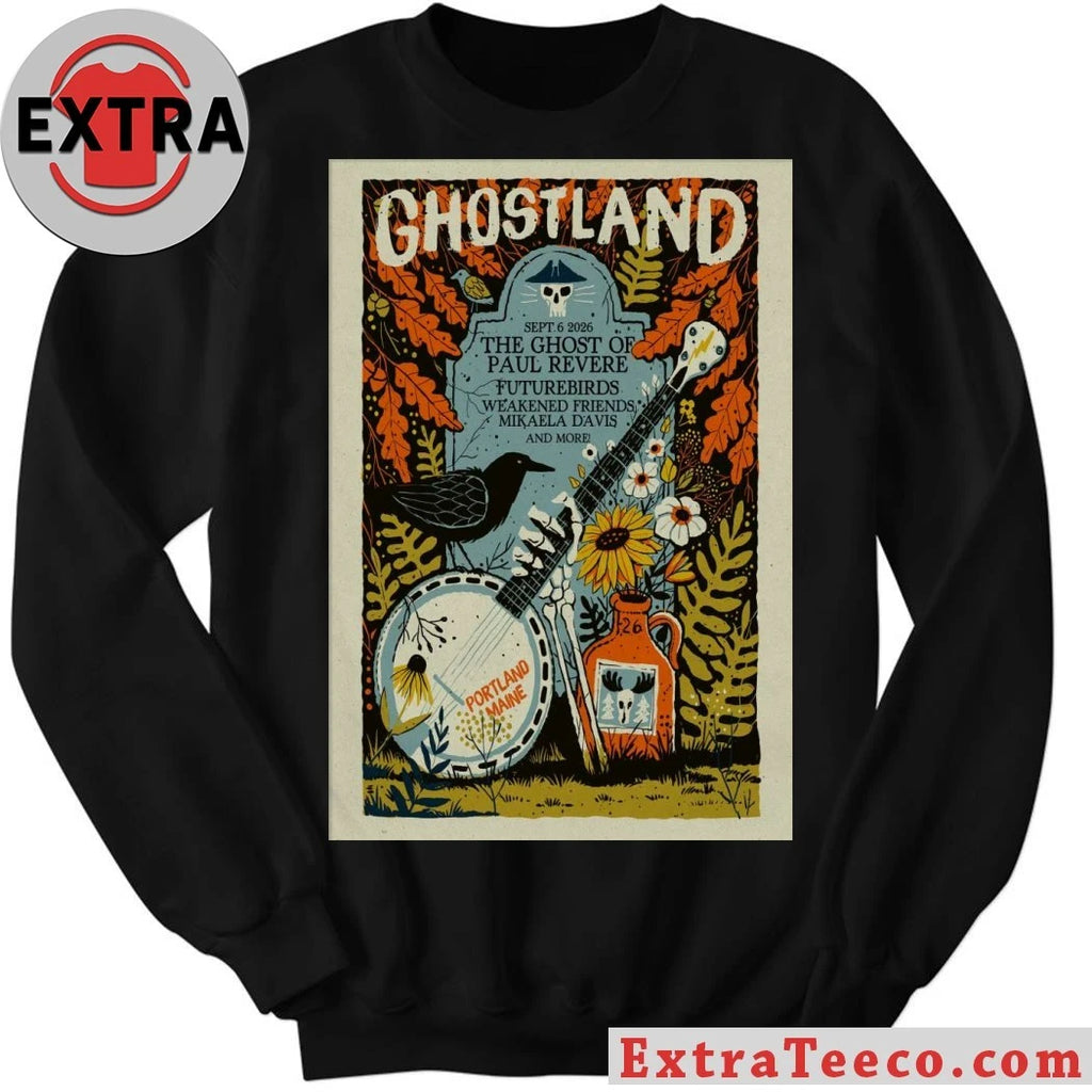 Original Ghost Of Paul Revere September 6 2026 At Thompson’s Point Show Poster Shirt