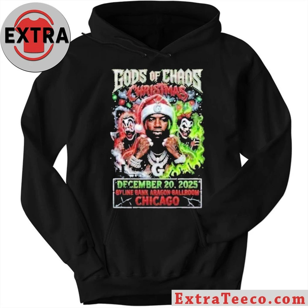 Original Gods of Chaos Christmas on December 20, 2025 at the Byline Bank Aragon Ballroom in Chicago, United States Shirt