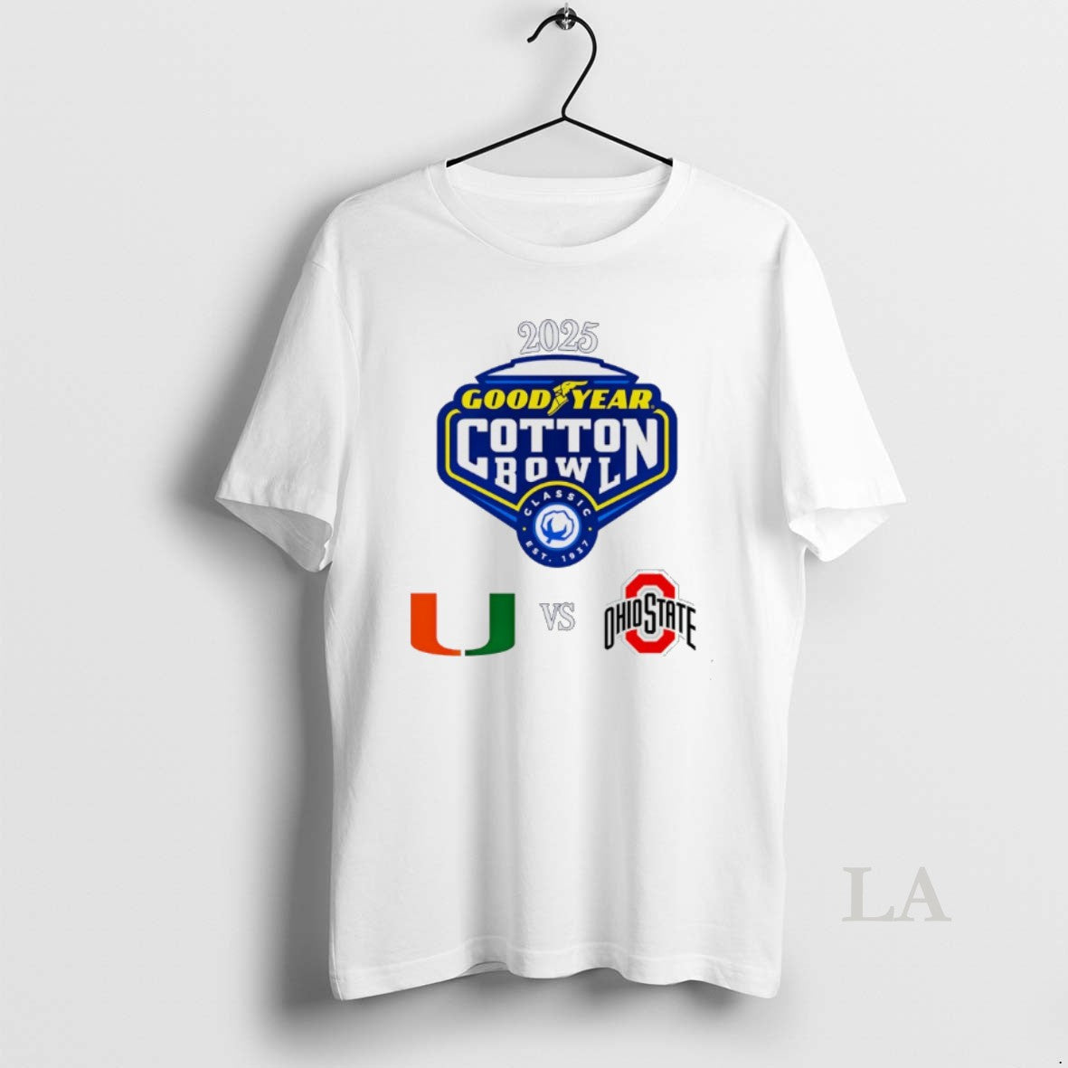 Original Goodyear Cotton Bowl Cfp Quarterfinals 2026 Miami Vs Ohio State T-Shirts, Hoodie, Sweatshirt | PodTeesHub.com