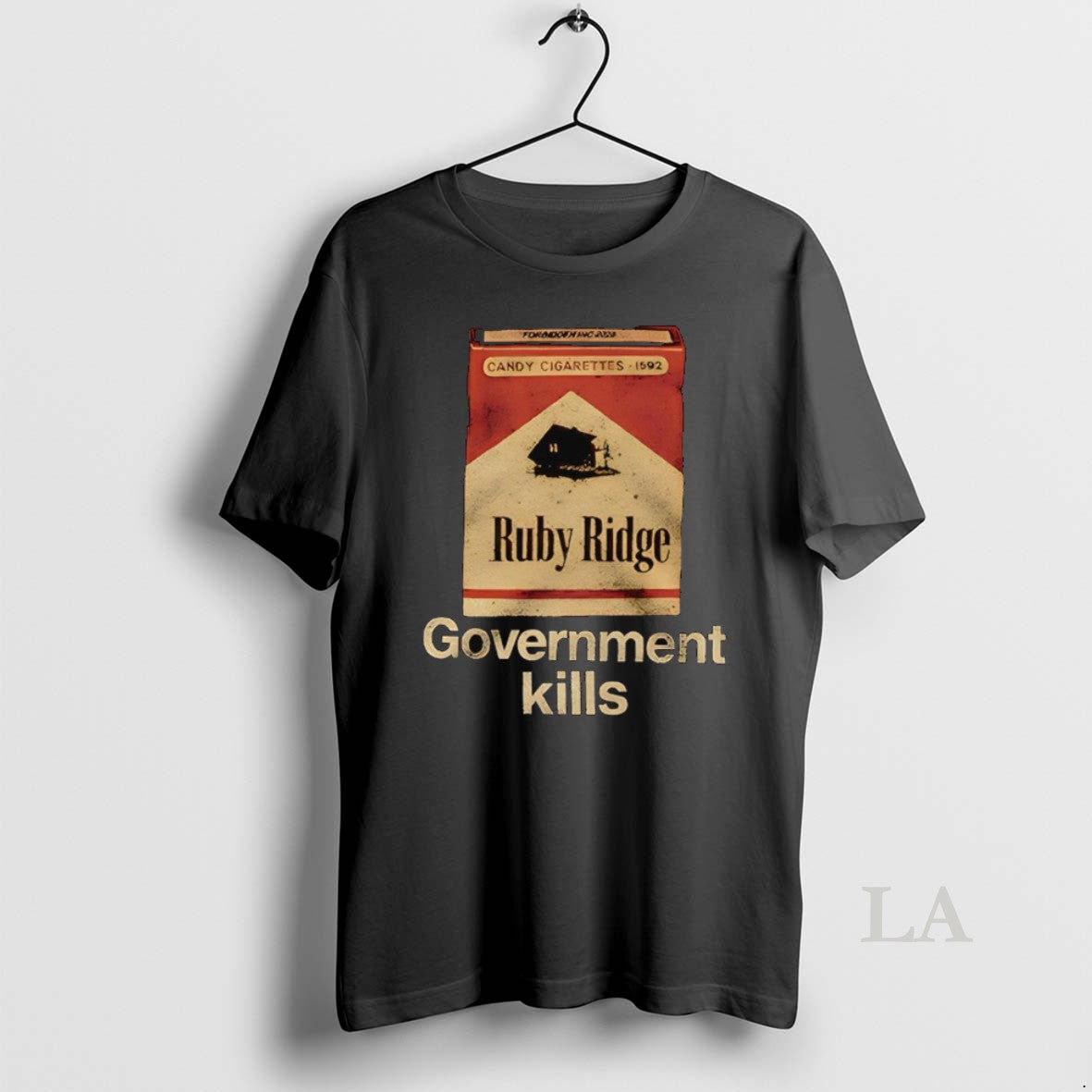 Original Government Kills Ruby Ridge Candy Cigarettes T-Shirts, Hoodie, Sweatshirt | PodTeesHub.com